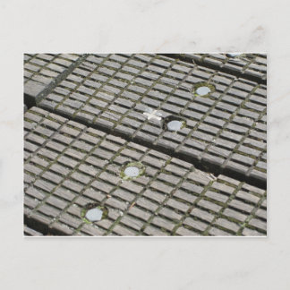 herfst niet tussen de scheuren briefkaart