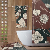 Herfst Noir Bloesems Bad Handdoek