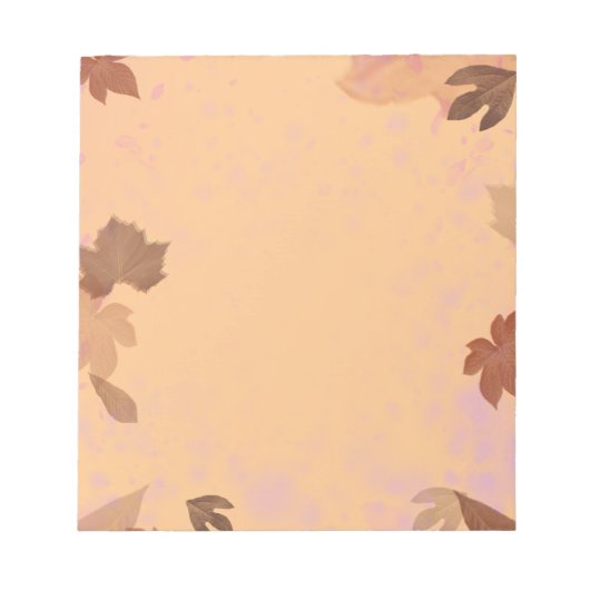 Herfst Notitieblok (Voorkant)