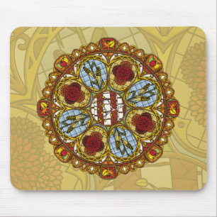 Herfst Nouveau Mousepad Muismat