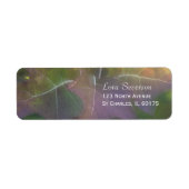 Herfst Oak Leaf Hydrangea Return Address Labels (Voorkant)