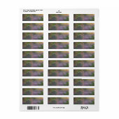 Herfst Oak Leaf Hydrangea Return Address Labels (Full Sheet)