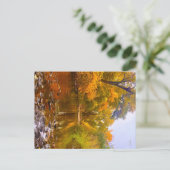 Herfst Oever Briefkaart (Staand voorkant)