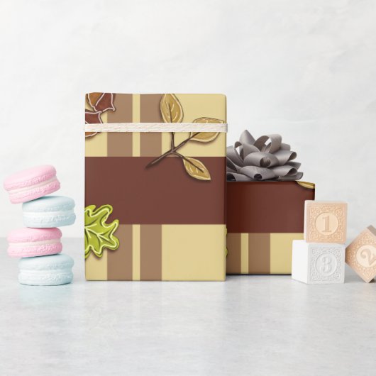 Herfst of Thanksgiving Cadeaupapier (Baby Shower)