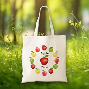 Herfst Oogst Appelseizoen Boodschappentas Tote Bag