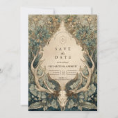 Herfst Oogst Bos Bruiloft Save The Date (Voorkant)