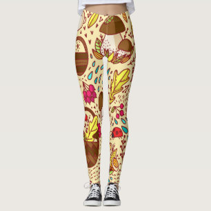 Herfst Oogst: Mand van Natuur Best Leggings