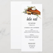 Herfst Oogst Menu (Voorkant / Achterkant)