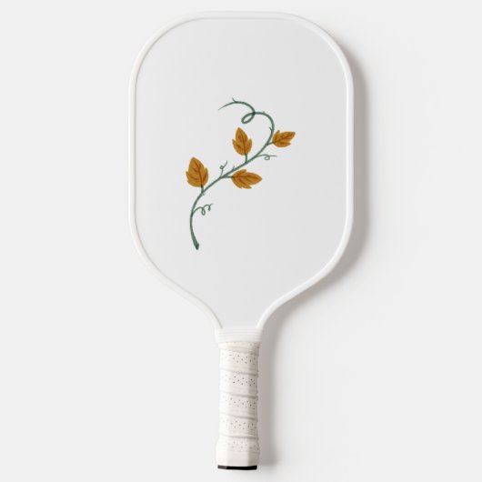 Herfst Oogst Pickleball – Gezellige Hof Vibes Pickleball Paddle (Achterkant)