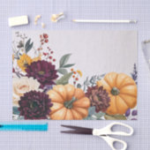 Herfst Oogst Pompoen Bloemen Decoupage Tissuepapier (Craft)