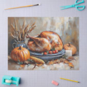 Herfst Oogst Turkije Feest Decoupage Tissuepapier (Craft)
