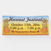 Herfst Oogstfeest Banner (Horizontaal)