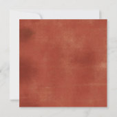 Herfst Oogstfeest, Herfstfeest, Herfst Gemeenschap Kaart (Achterkant)