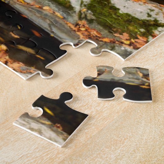 Herfst op Big Creek Legpuzzel (Zijkant)