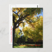 Herfst op Campus II Briefkaart (Voorkant / Achterkant)