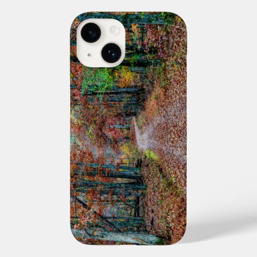Herfst op de vuistweg Case-Mate iPhone case (Achterkant)