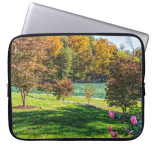 herfst op Dogwood Laptop Sleeve