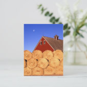 Herfst op het Boerderij Briefkaart (Staand voorkant)