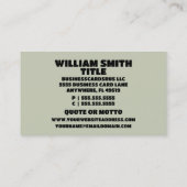 Herfst opruimen visitekaartje (Achterkant)