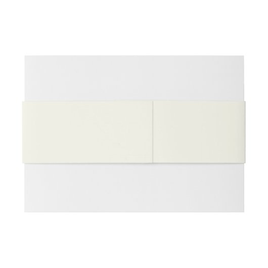 Herfst oranje bladeren op het witte huwelijksmonog uitnodigingen wikkel (Achterkant Voorbeeld)