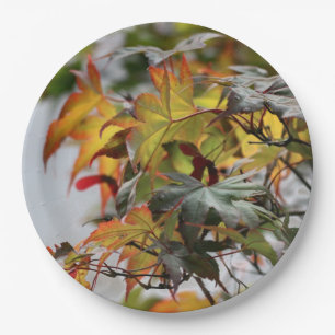 Herfst Papieren Bordje