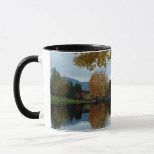 Herfst park fotografie mok