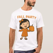 Herfst Partij T-shirt (Voorkant)