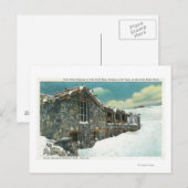 Herfst Pass Trail Ridge Museum Bldg Briefkaart (Voorkant / Achterkant)