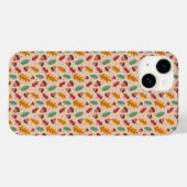 Herfst Patroon Leaf iPhone Case (Achterkant (horizontaal))