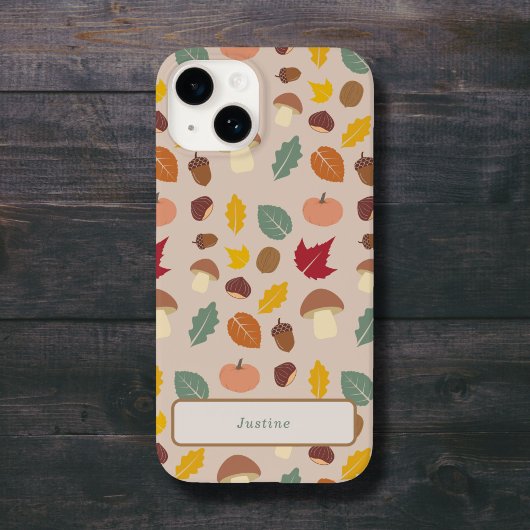 Herfst Patroon Telefoon Case