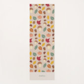 Herfst Patroon Yoga Mat (Voorkant)