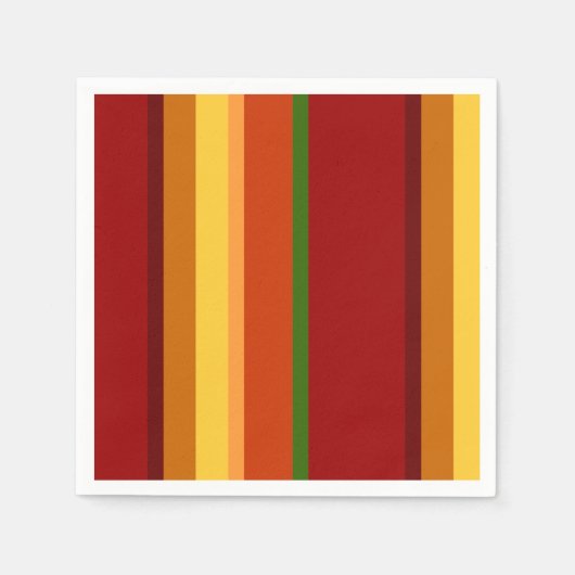 Herfst Pattern NO.2: Cocktail servetten (Voorkant)