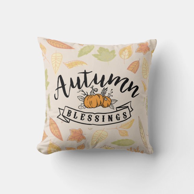 Herfst Pillow Kussen (Voorkant)