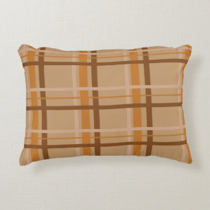 Herfst Plaid Accent Kussen