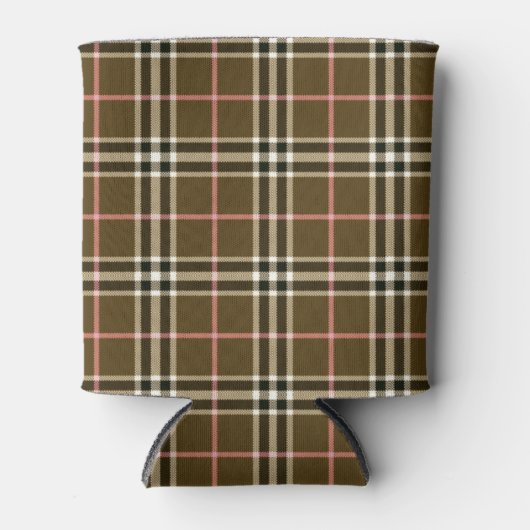 Herfst Plaid Blikjeskoeler (Voorkant)