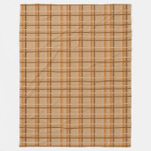 Herfst Plaid Fleece Deken (Voorkant)
