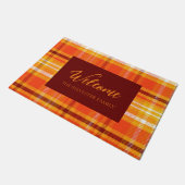 Herfst Plaid Home Decor Herfst Seizoen Deurmat (Schuin)