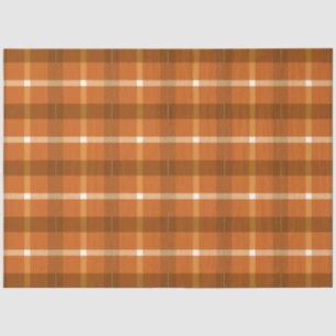 Herfst Plaid Serie Ontwerp 14 Tissuepapier