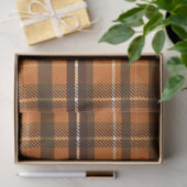 Herfst Plaid Serie Ontwerp 16 Tissuepapier (Geschenk)