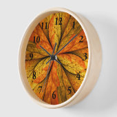 Herfst Plant, modern Abstract fractal kunstblad (Hoek)