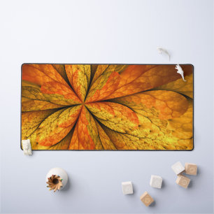 Herfst Plant, modern Abstract fractal kunstblad Bureaumat