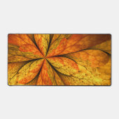 Herfst Plant, modern Abstract fractal kunstblad Bureaumat (Voorkant)