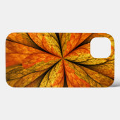 Herfst Plant, modern Abstract fractal kunstblad Case-Mate iPhone Case (Achterkant (horizontaal))