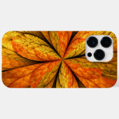 Herfst Plant, modern Abstract fractal kunstblad Case-Mate iPhone Case (Achterkant (horizontaal))