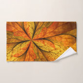 Herfst Plant, modern Abstract fractal kunstblad Handdoek (Handdoek)