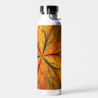 Herfst Plant, modern Abstract fractal kunstblad