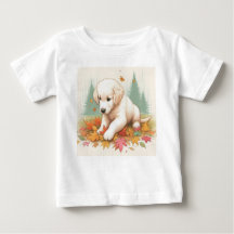 Herfst Plezier met een Golden Retriever Puppy