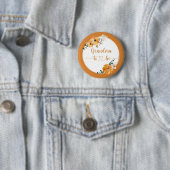 Herfst pomkin Grandma om Button te worden (In situ)