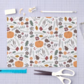 Herfst pomkin hedendaags grafisch patroon tissuepapier (Craft)