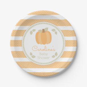 Herfst Pompoen Baby shower Papier Bord
